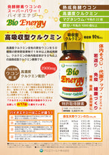 バイオエナジー(クルクミン/ウコン酵素)60g/600粒